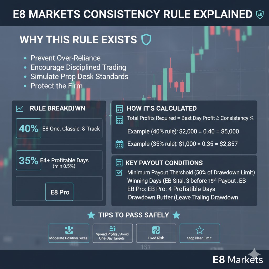 E8 Markets Consistency Rule