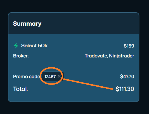 Tradeify Coupon Code