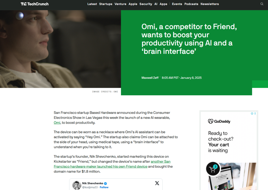 Omi AI Review TechCrunch Highlights & Real Innovation Behind the AI Wearable