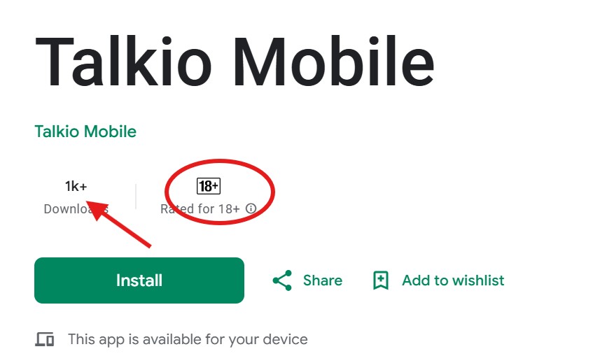 Talkio.ai Google Play Review (App Rating & User Experience)