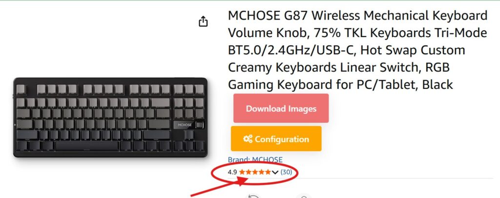 Mchose G87 Amazon Review 2026