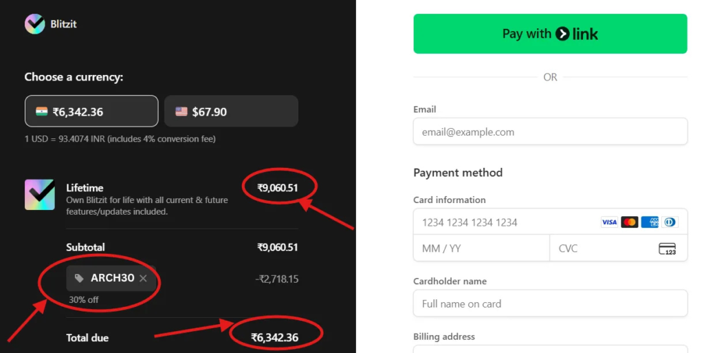 How to Redeem Blitzit Promo Code "ARCH30" to Get 30% Off Subscription Plans (Step-by-Step)