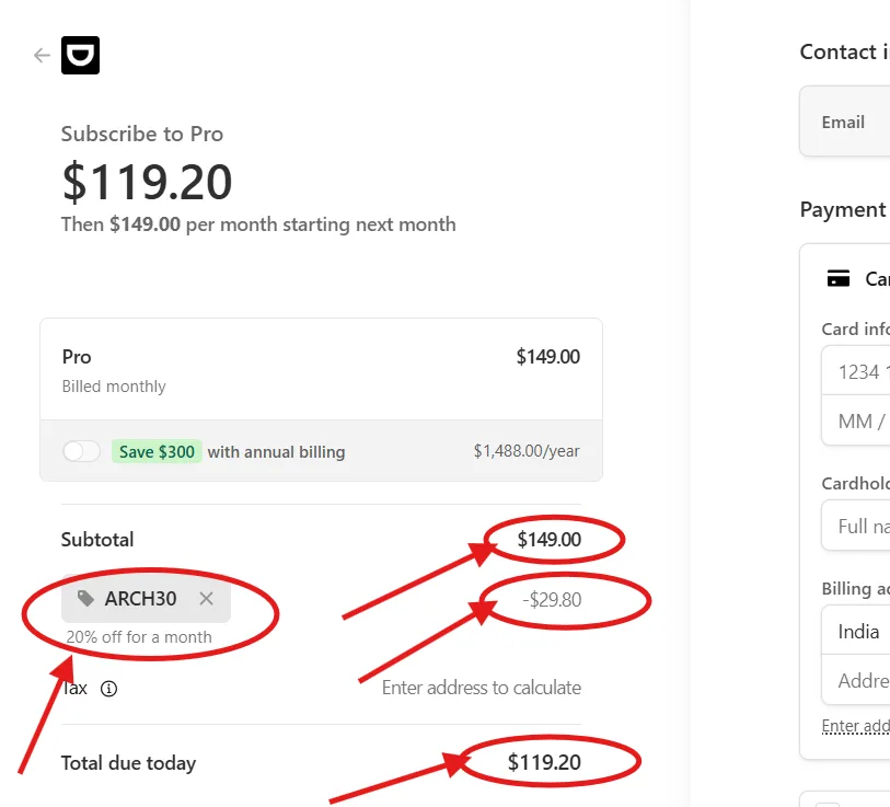 How to Use Dumpling AI Promo Code "ARCH30" to Get 20% Off On Subscription Plan (Step-by-Step)