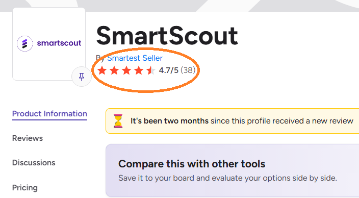 SmartScout G2 Reviews