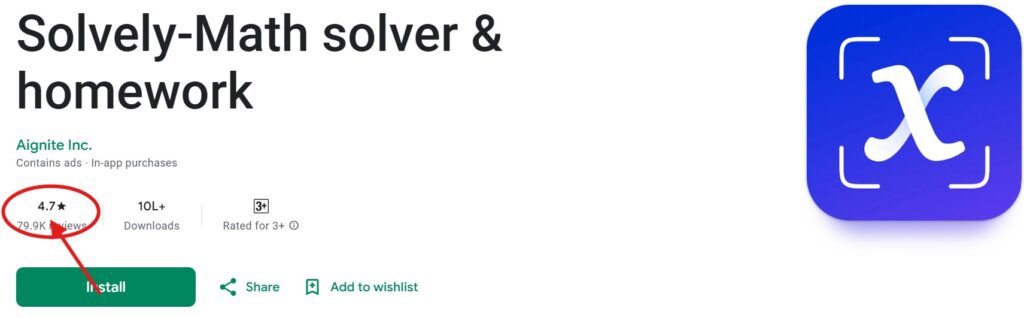 Solvely AI Google Play Ratings