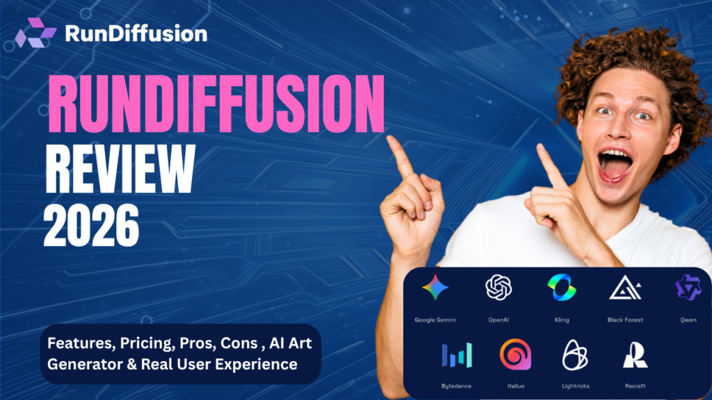 RunDiffusion Review 2026 – Features, Pricing, Pros, Cons , AI Art Generator & Real User Experience