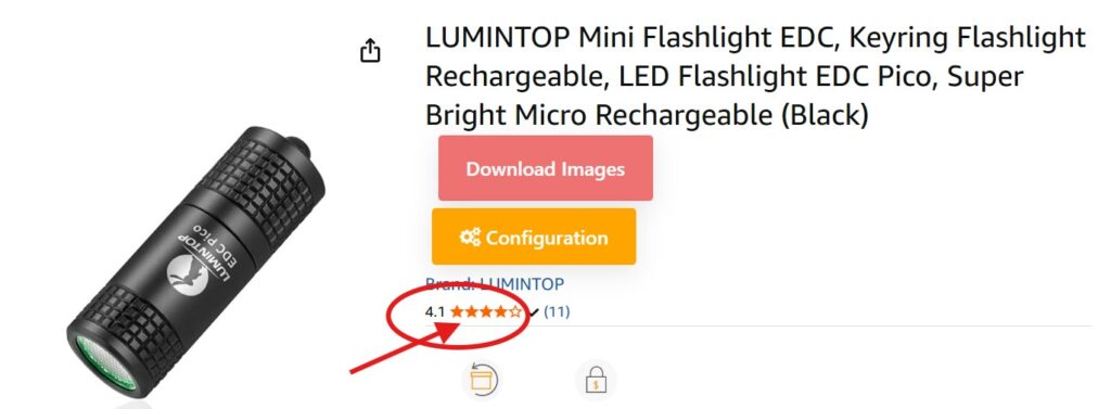 Amazon Customer Ratings Show Strong Trust in Lumintop Flashlights