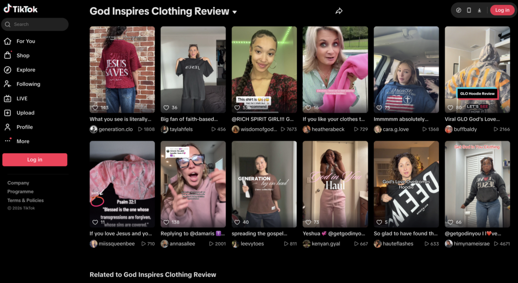 God Inspires TikTok Reviews & Viral Community Presence