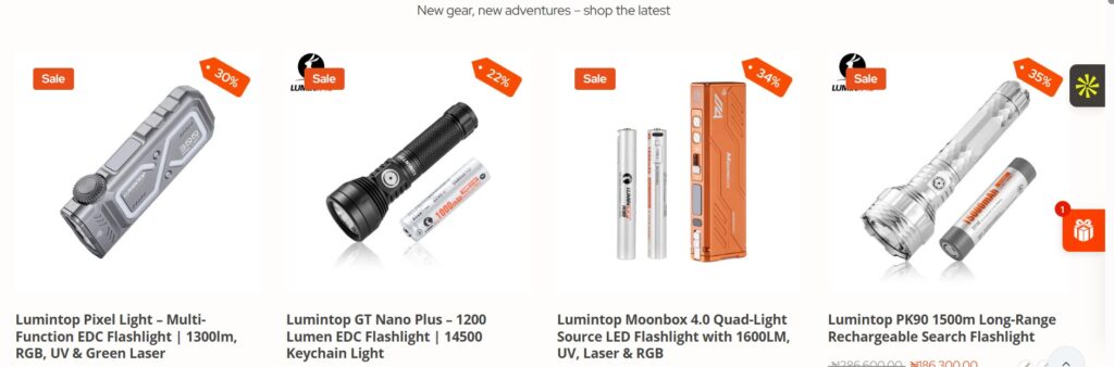 Lumintop New Arrivals in 2026