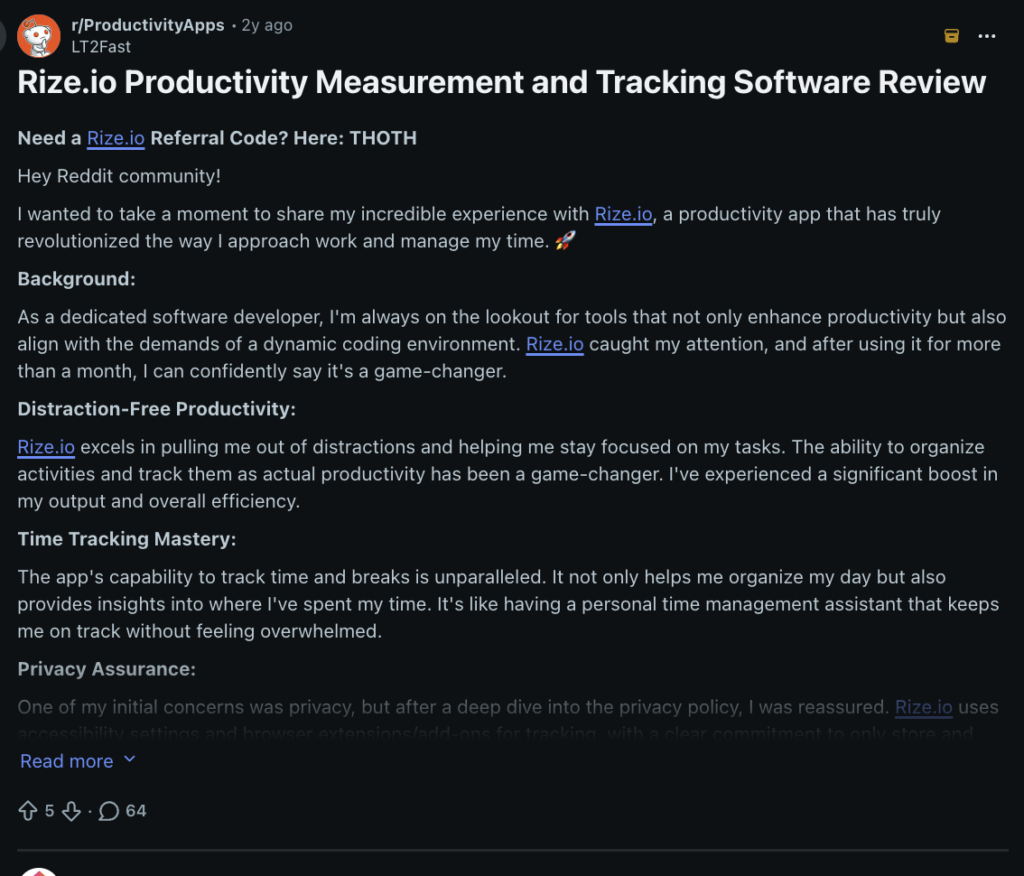 Reddit Users Review Rize.io: Real Productivity & Time Tracking Experience in 2026