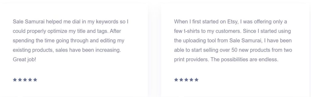 What Real Customers Say About Sale Samurai