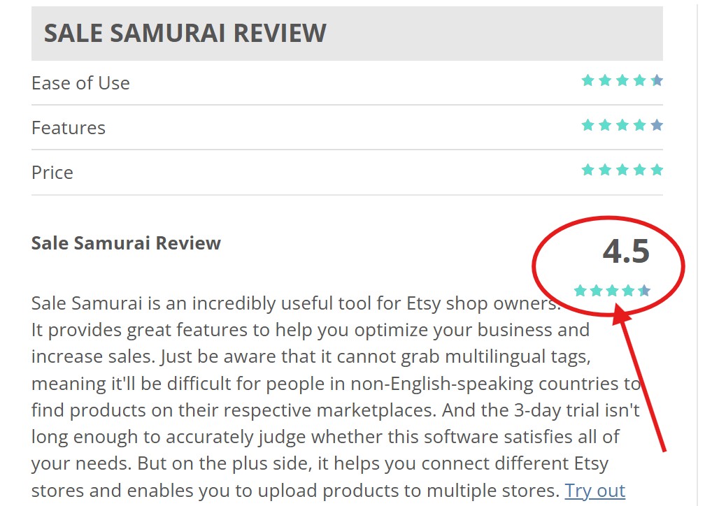 Niche Pursuits Review on Sale Samurai – What They Said
