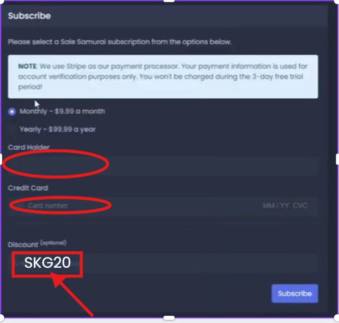 How To Use Sale Samurai Discount Code [SKG20] – Get 20% Discount
