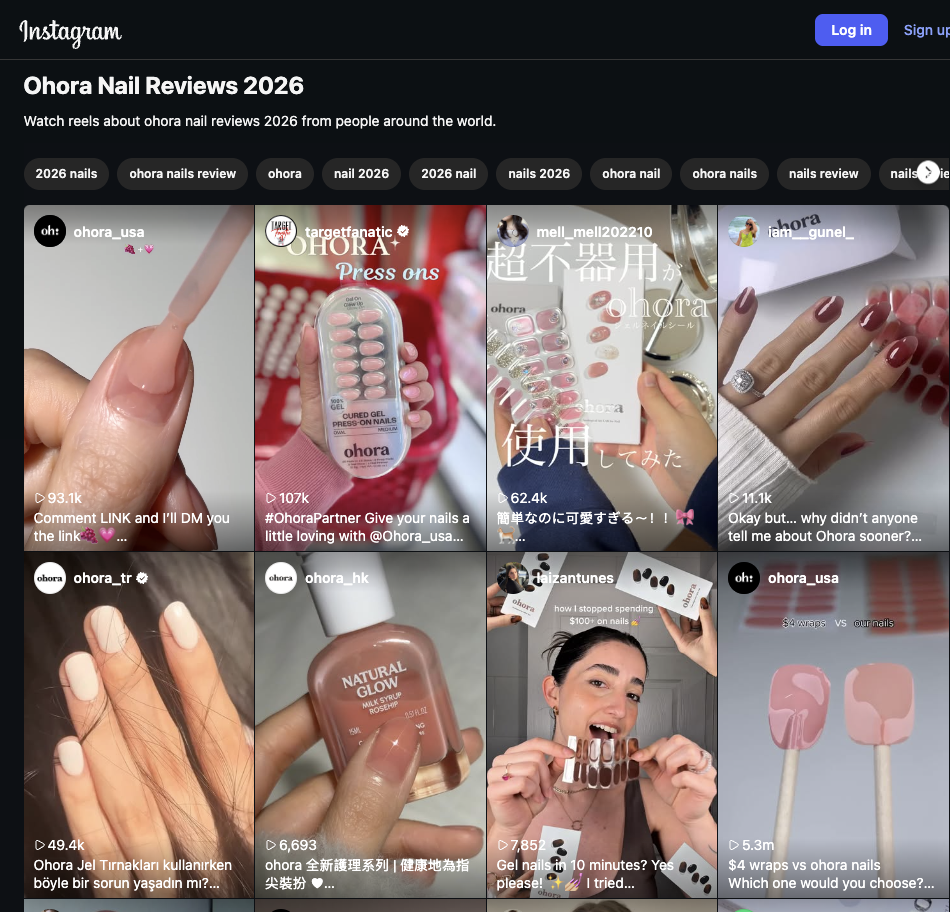 Ohora Instagram Reviews & Social Media Popularity in 2026