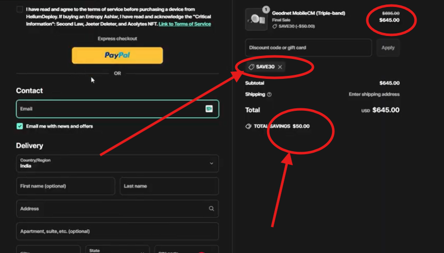 How To Use HeliumDeploy Discount Code : (SAVE30) To Get Discount