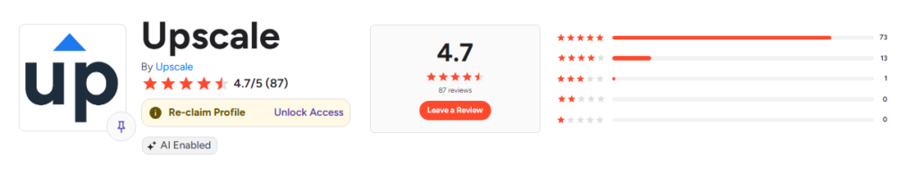 Upscale G2 Review