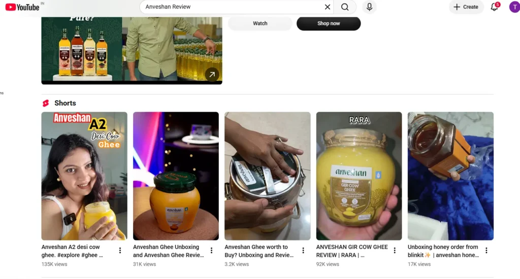 Anveshan YouTube Reviews – What Food Bloggers & Nutrition Experts Say